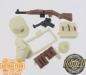 Preview: Custom Brick Forge WW2 Deutscher Afrika Corps Waffen Set für z.B. LEGO ® Figuren